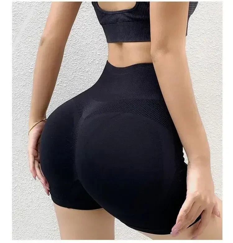 Seamless Workout Set for Women – Top & Short