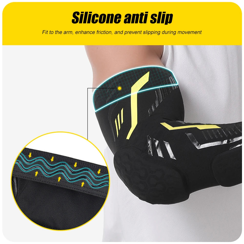 1 Pc Sports Arm Sleeve with Elbow Pad