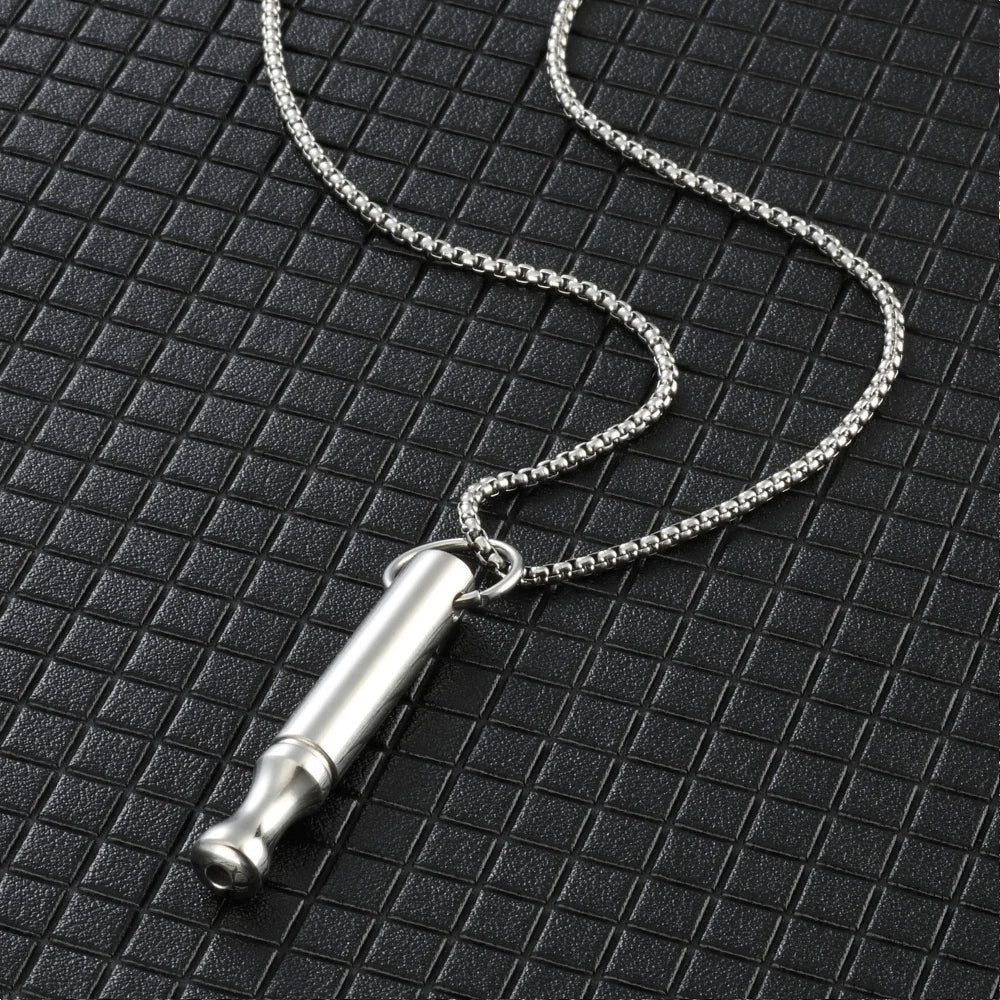 Stainless Steel Breathing Necklace