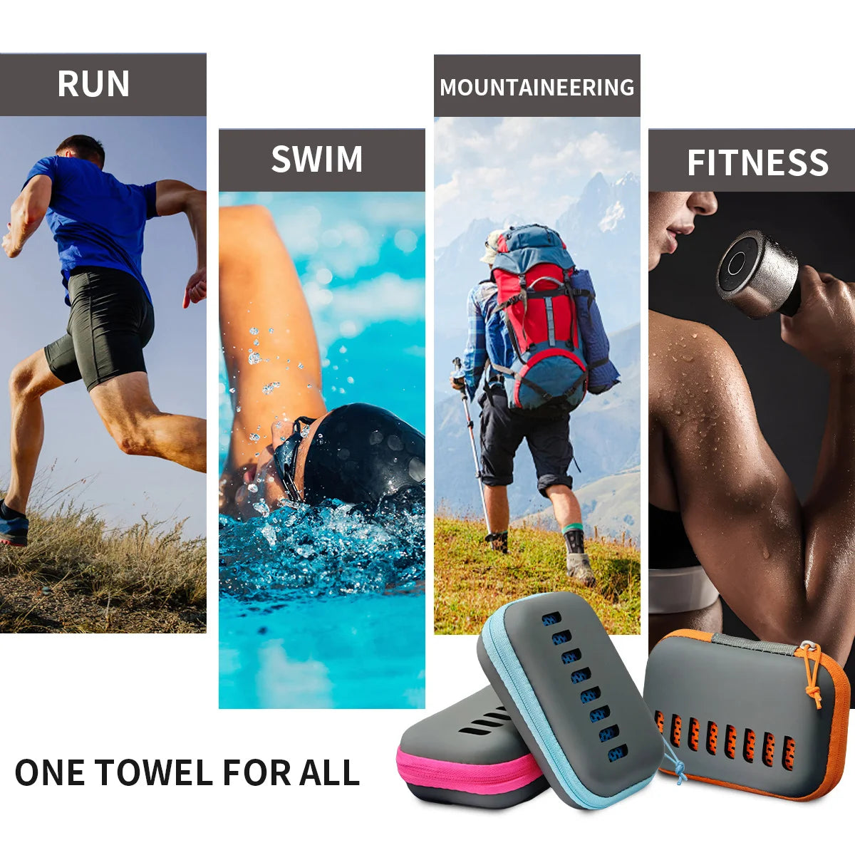 Cooling Towels with EVA case