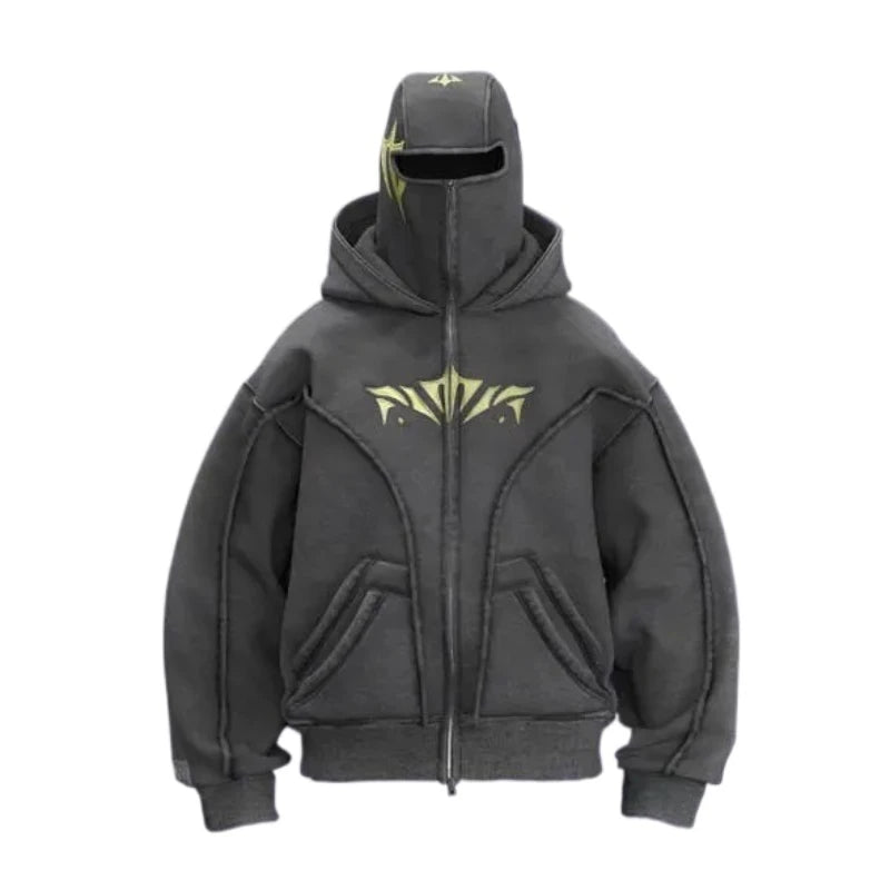Ninja Harajuku Zip Up Hoodie