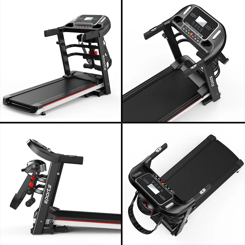 Foldable Electric Curved Treadmill