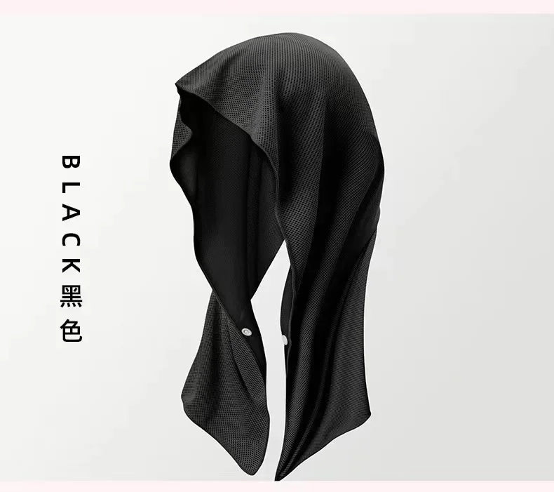 Cooling Hoodie Towel Scarf