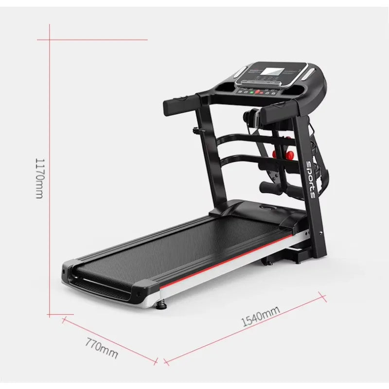 Foldable Electric Curved Treadmill