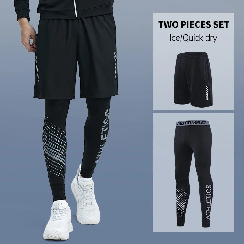 Men's 2-Piece Compression Sports Set