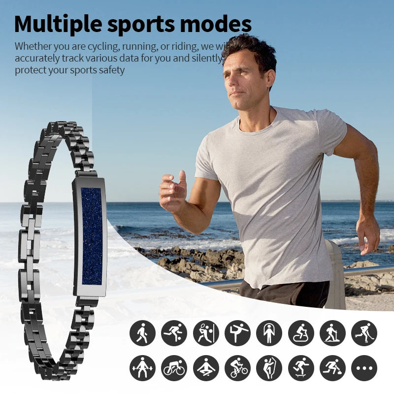 New Smartwatch & Fitness Bracelet – Waterproof Pedometer