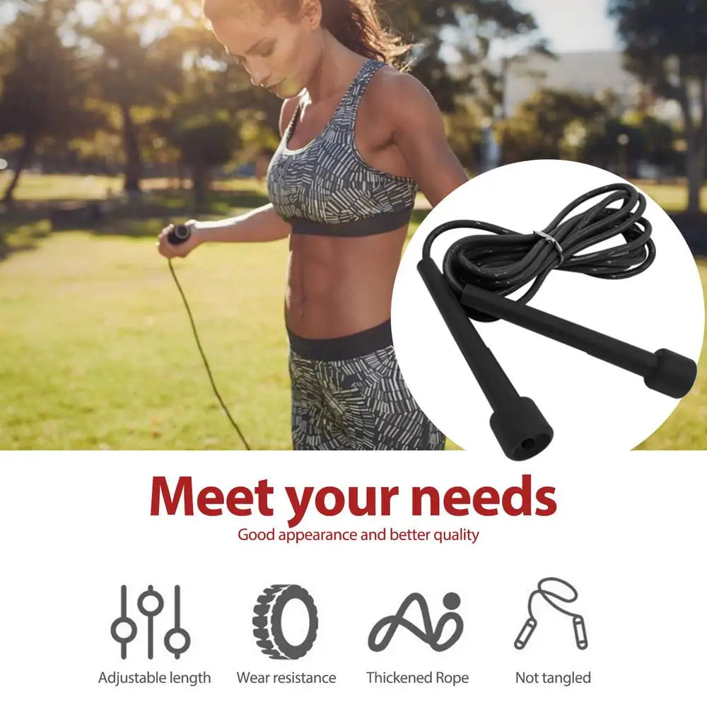 Fitness Skipping Rope for Kids & Adults, Boxing & Gym Training