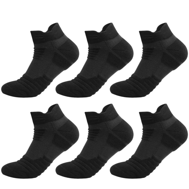 Unisex Sports Short Tube Socks – 6/3/1 Pairs