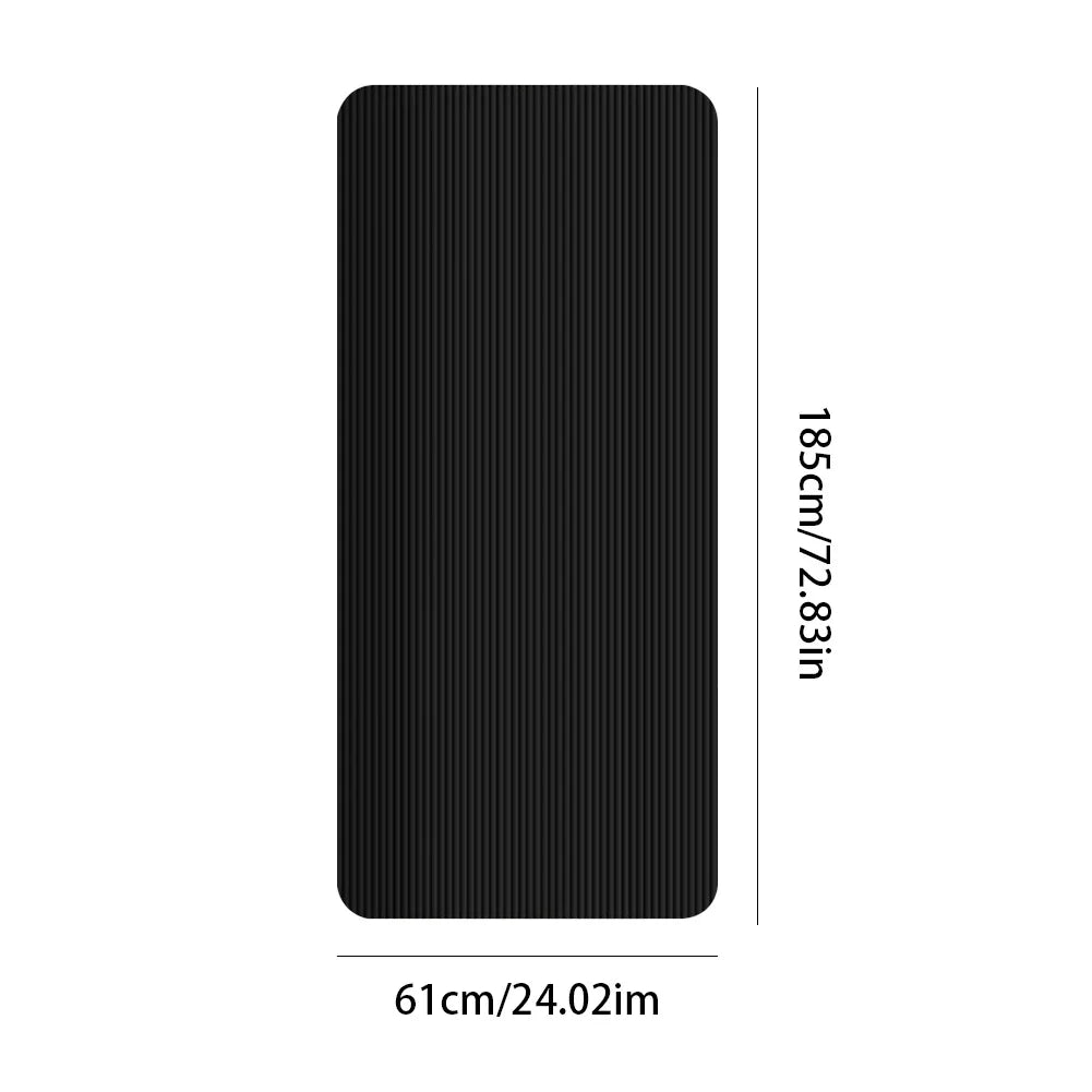 Solid Color Exercise & Fitness Mat for Home Gym Workouts