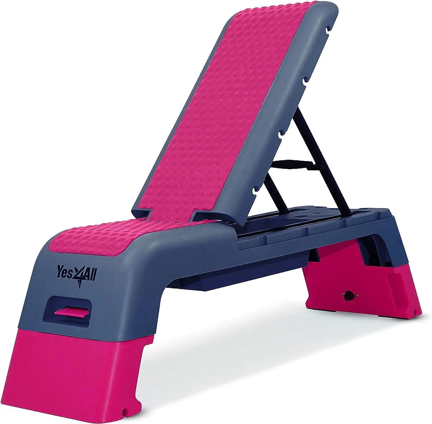 4-in-1 Fitness Stepper, Weight Bench, and Plyo Box for Full-Body Cardio Workouts