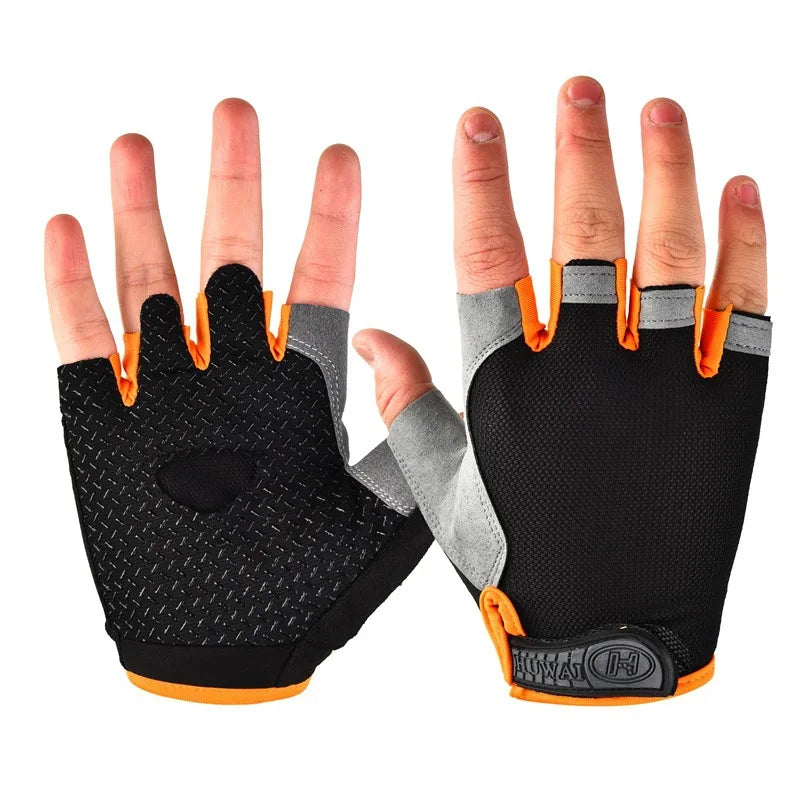 Half Finger Glove | Anti Slip Anti Sweat Men & Women
