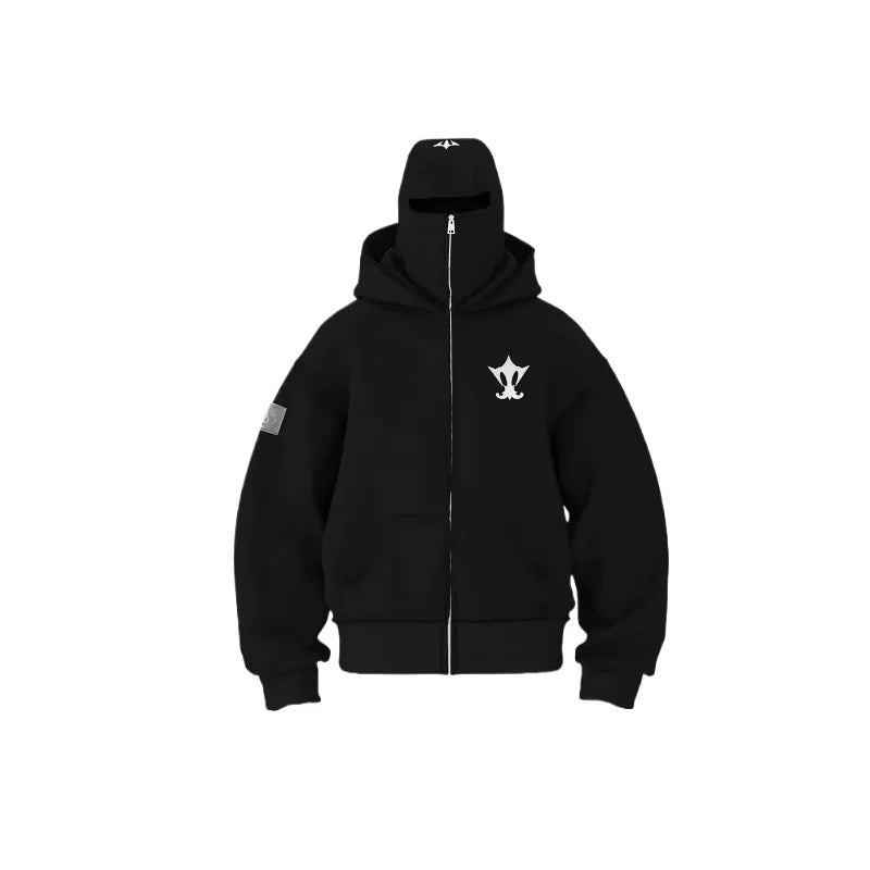 Ninja Harajuku Zip Up Hoodie