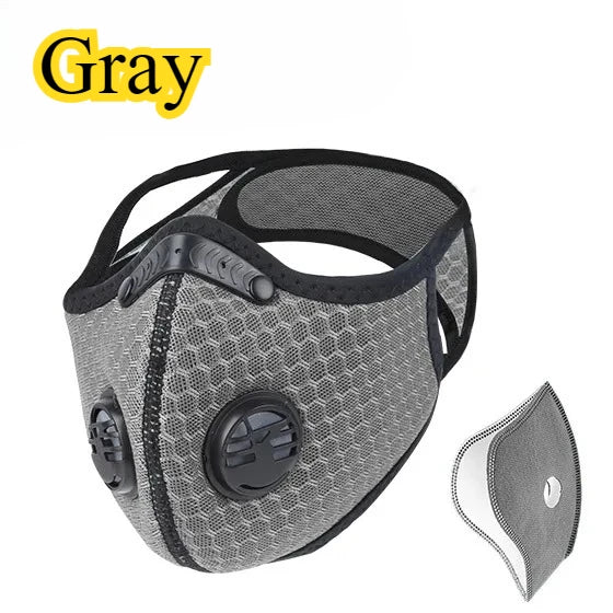 Outdoor Sport Training Mask with Carbon Filter