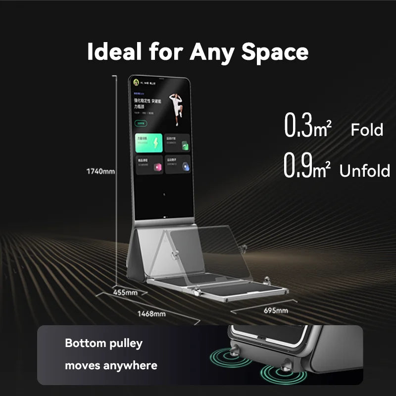 High-Tech 3-in-1 Multifunctional Home Gym Equipment with AI