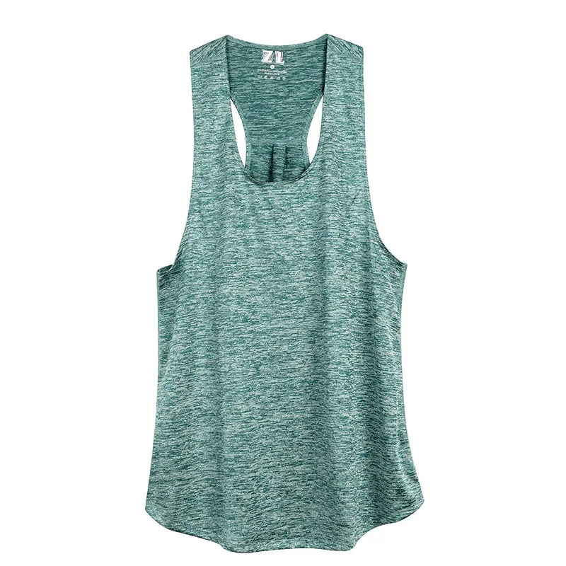 Women’s Sleeveless Racerback Yoga Tank-Top