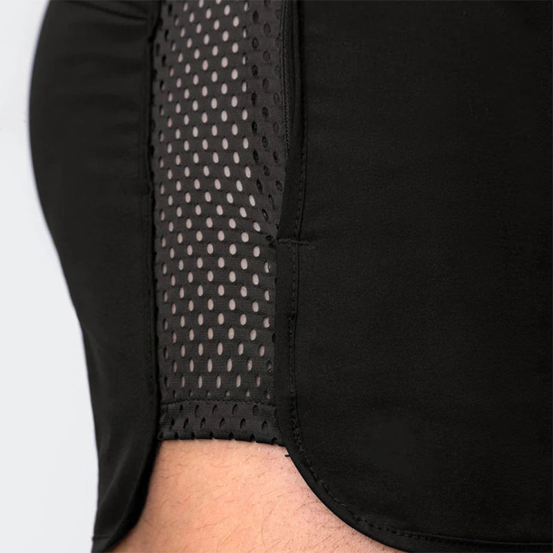Men’s Sports Shorts – Quick-Dry Mesh Workout Shorts