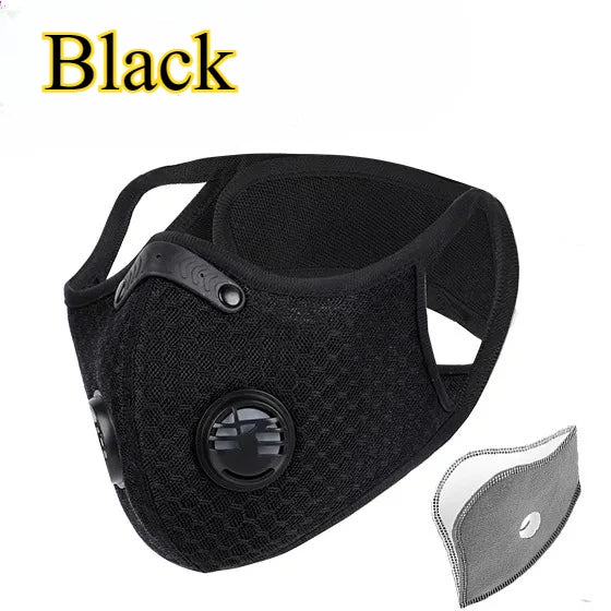 Outdoor Sport Training Mask with Carbon Filter