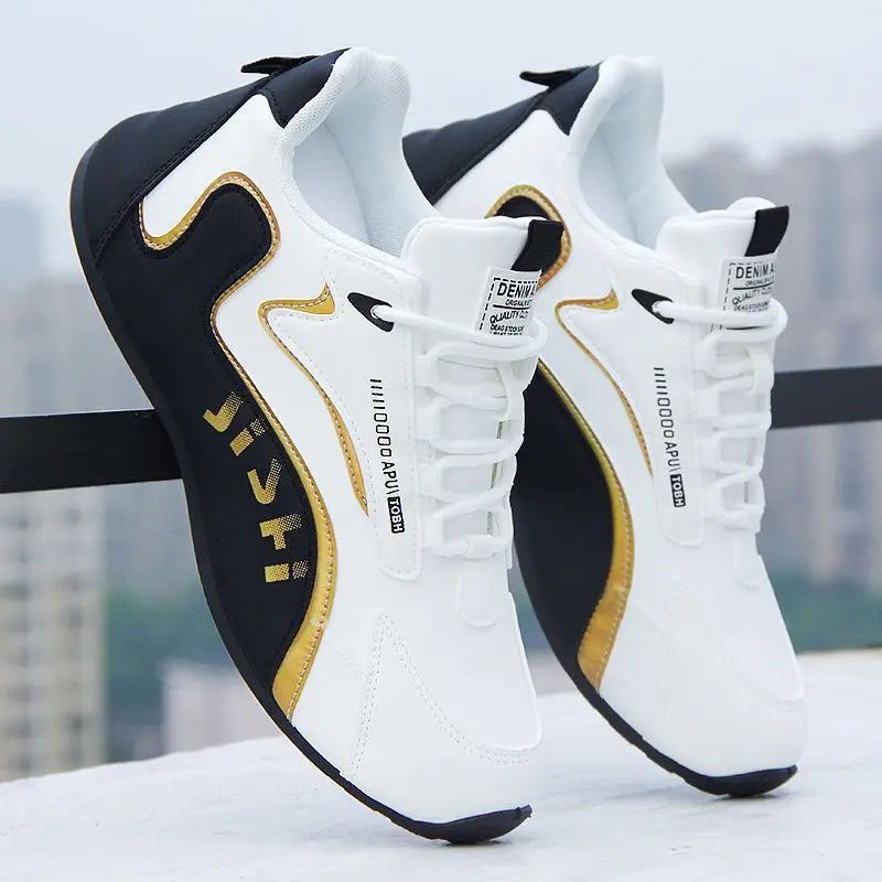 Men's Breathable Slip-On Sneakers - British Style