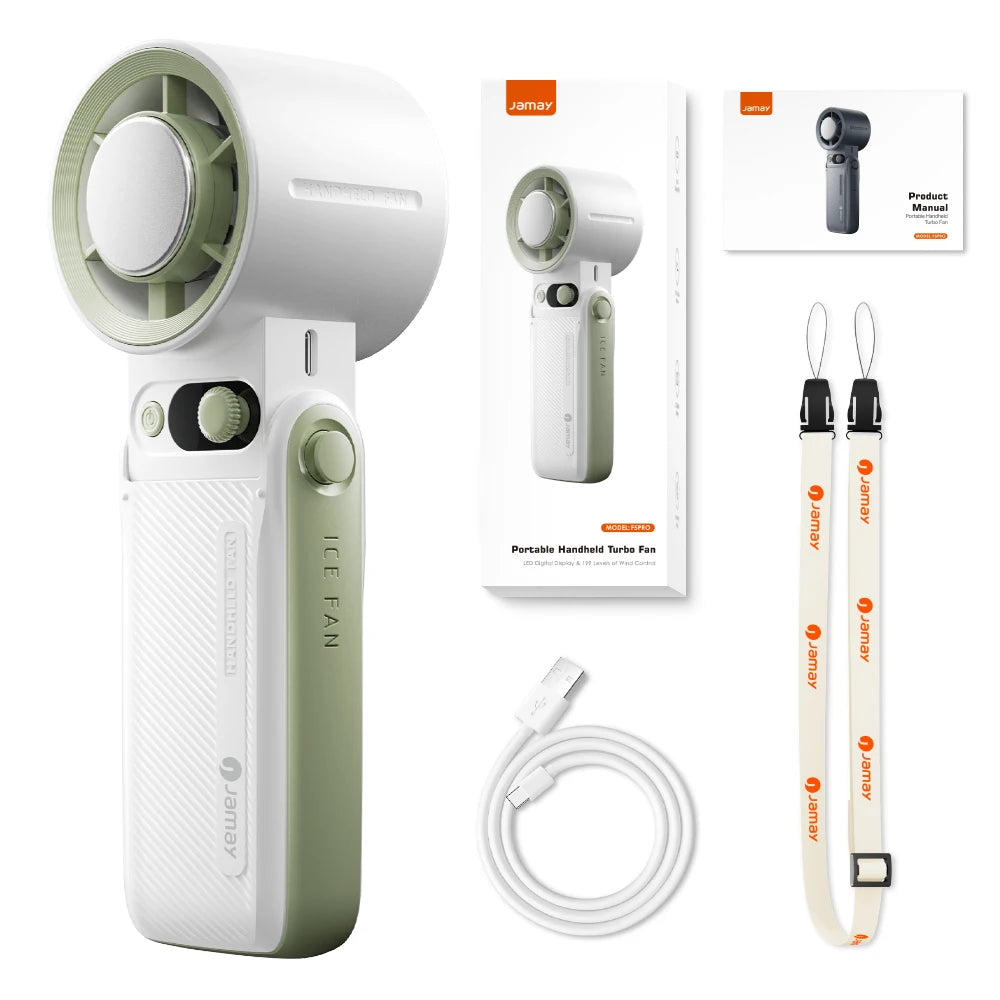 Portable Mini Fan with Adjustable Speeds