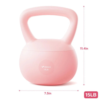 Soft Kettlebell with Wide Non-Slip Handle – Sand Filled