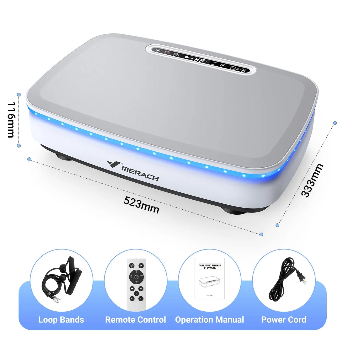 Vibration Plate Exercise Machine