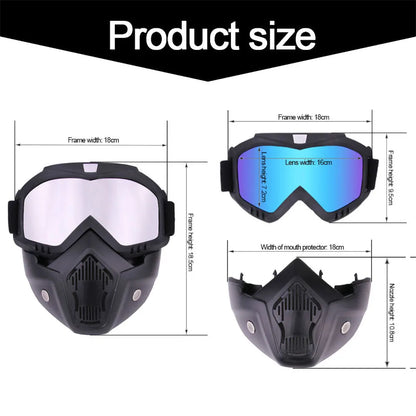 Dust proof Motocross Goggles