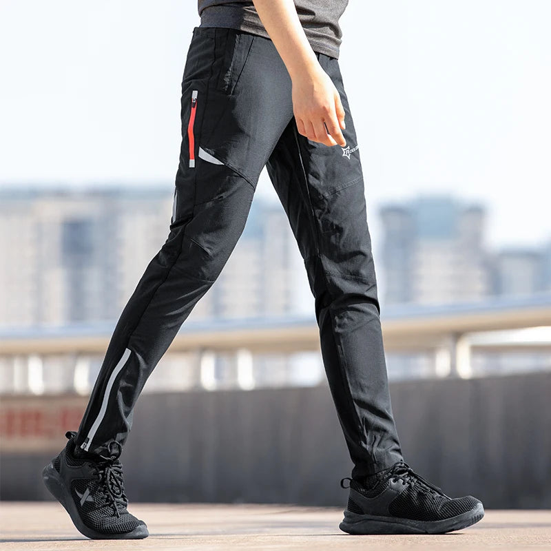 High-Quality, High-Elasticity Reflective Sports Trousers for Spring & Summer