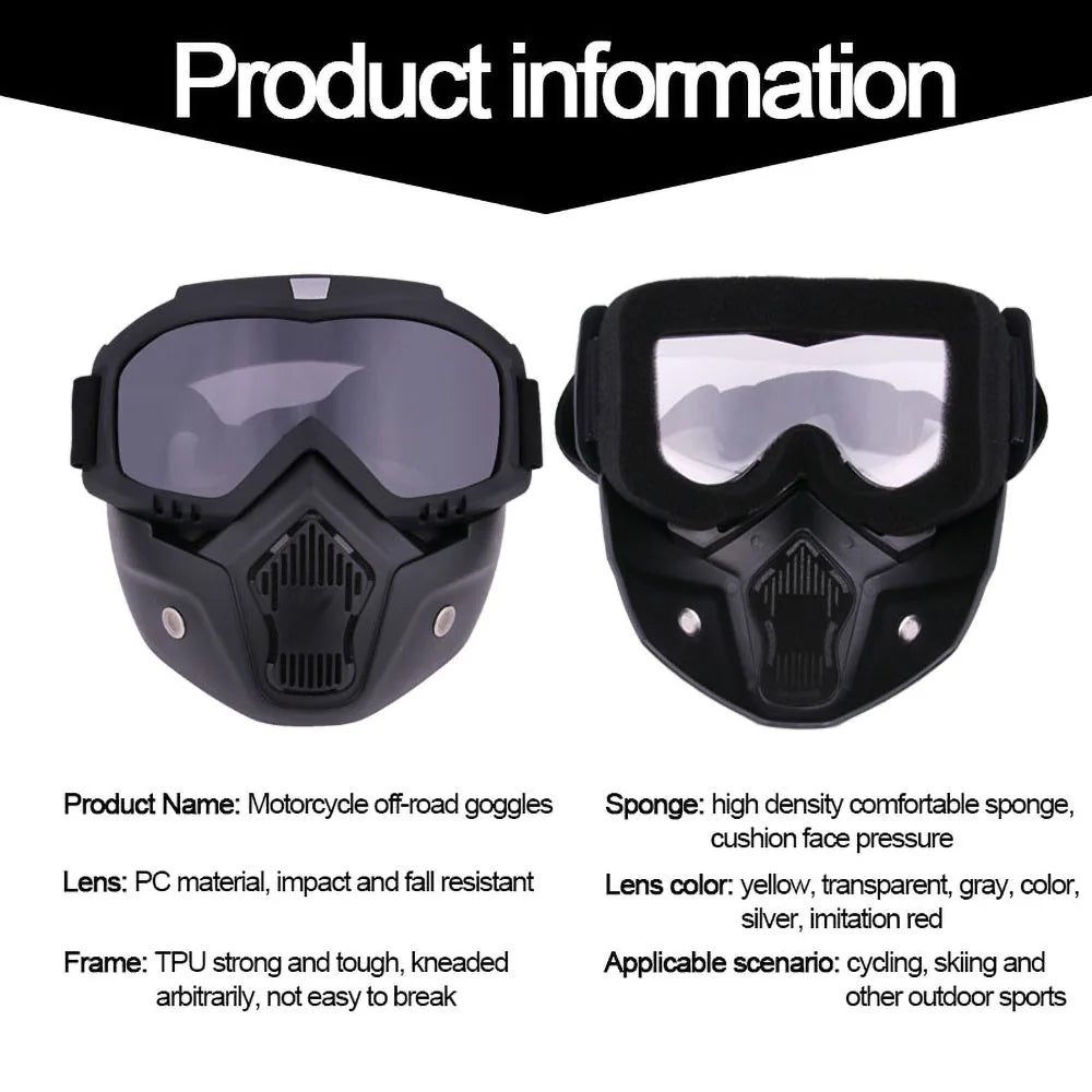 Dust proof Motocross Goggles