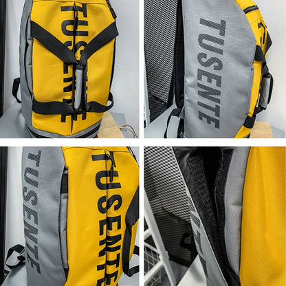 Multi-Functional Travel Backpack with Shoe Compartment