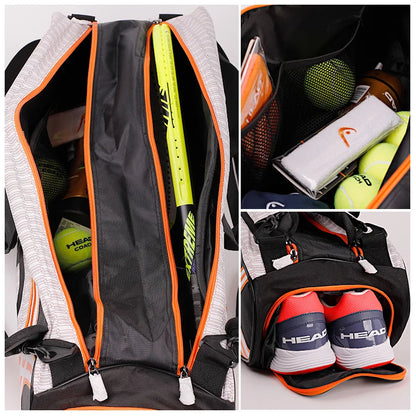 Tennis Rackets Bag | Large Badminton Bag | Gym-Bag