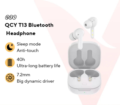 QCY T13 Earbuds – Active Noise Cancellation