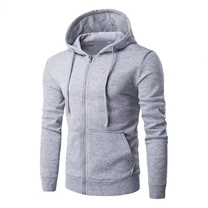 Men’s Slim Fit Zipper Hoodie Jacket