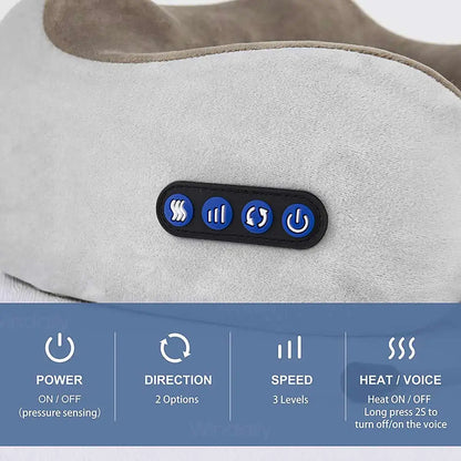 Rechargeable Neck Massager Pillow