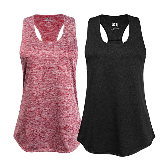 Women’s Sleeveless Racerback Yoga Tank-Top