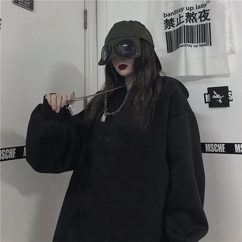 Solid Color Pocket Hoodies