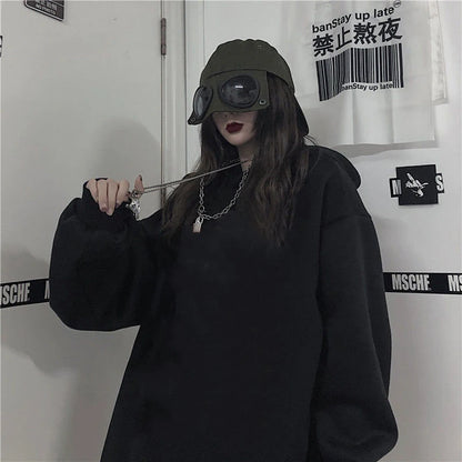 Solid Color Pocket Hoodies