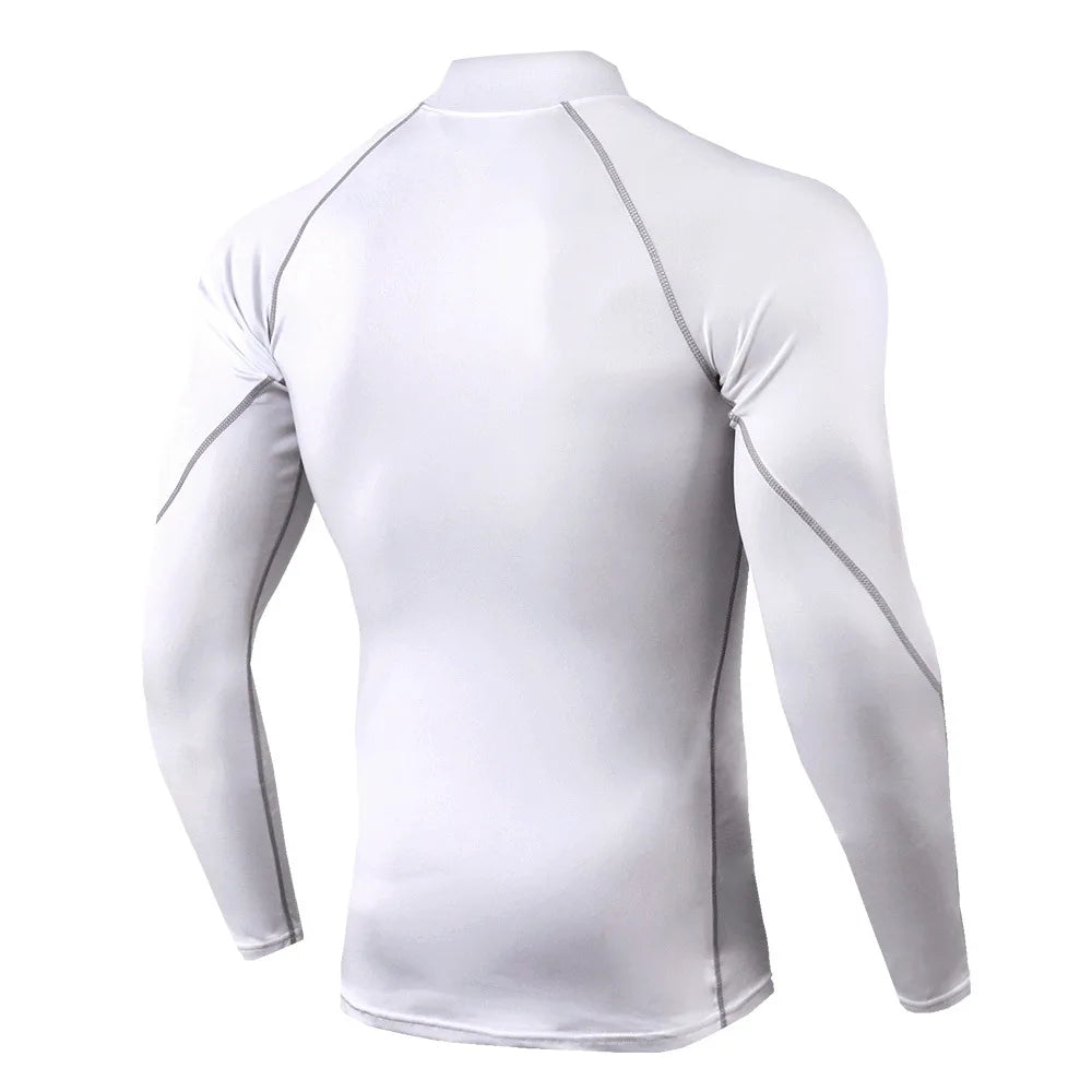 Quick Dry Compression Long Sleeve Gym Shirt