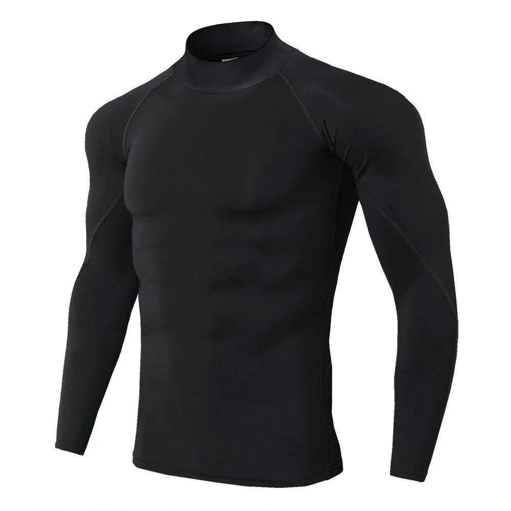 Quick Dry Compression Long Sleeve Gym Shirt