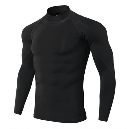 Quick Dry Compression Long Sleeve Gym Shirt