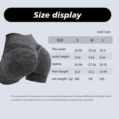 Women's High-Waist Ruched Booty Shorts