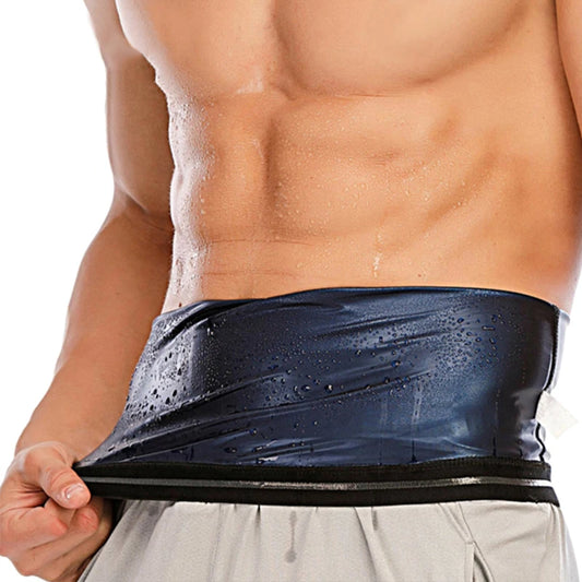 Sauna Waist Trainer Belt for Belly Control, Fat Burning & Workout Support