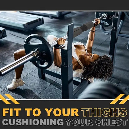 Fitness Weightlifting Barbell Pad Squat | Protective Neck-Shoulder