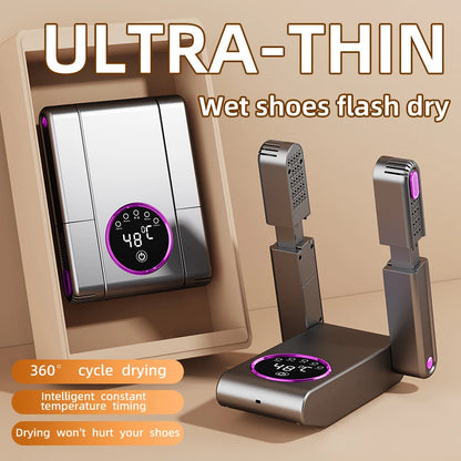 Intelligent Ultra-Thin Shoe Dryer