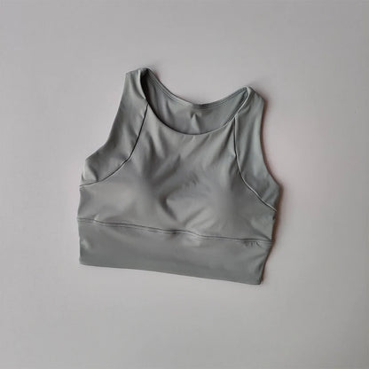 Women's Breathable Full-Cup Yoga & Running Vest for Summer Fitness