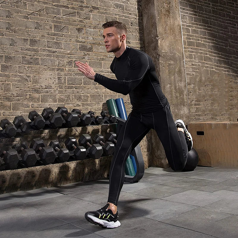 Quick Dry Compression Long Sleeve Gym Shirt