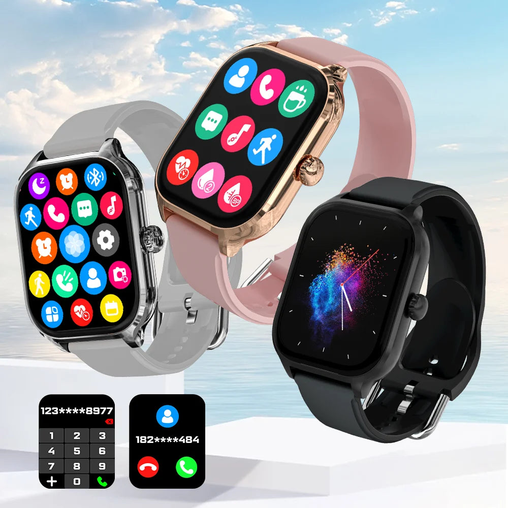 New Model Smartwatch Dial to Answer Calls Calorie Tracking