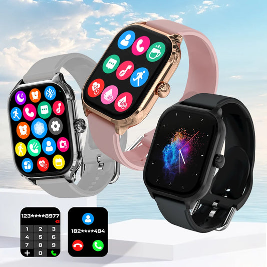New Model Smartwatch Dial to Answer Calls Calorie Tracking