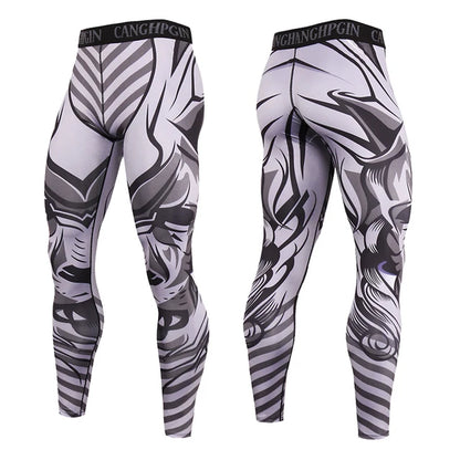 Quick-Dry Sports Tights for Gym, Workout & Jogging