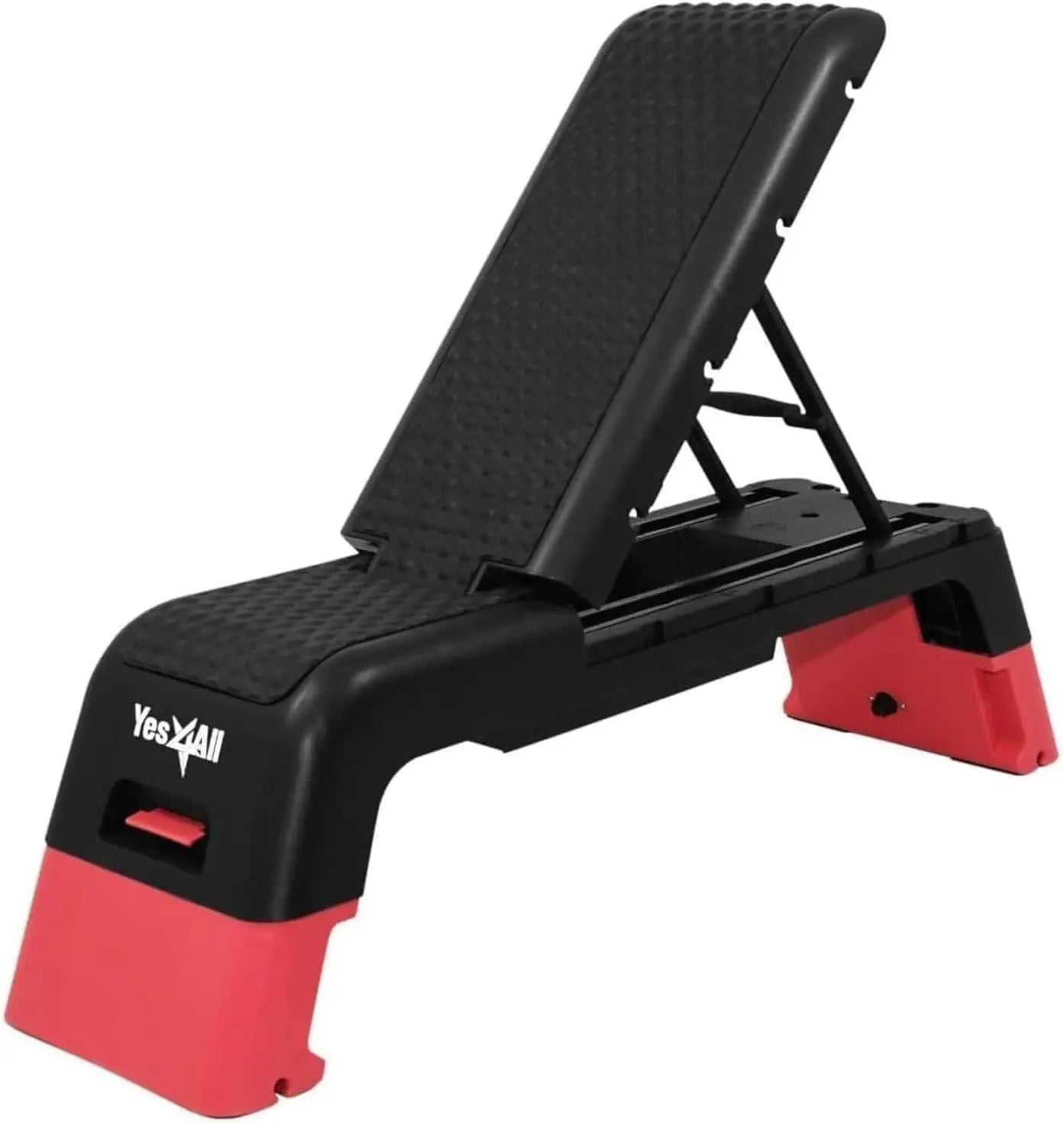 4-in-1 Fitness Stepper, Weight Bench, and Plyo Box for Full-Body Cardio Workouts