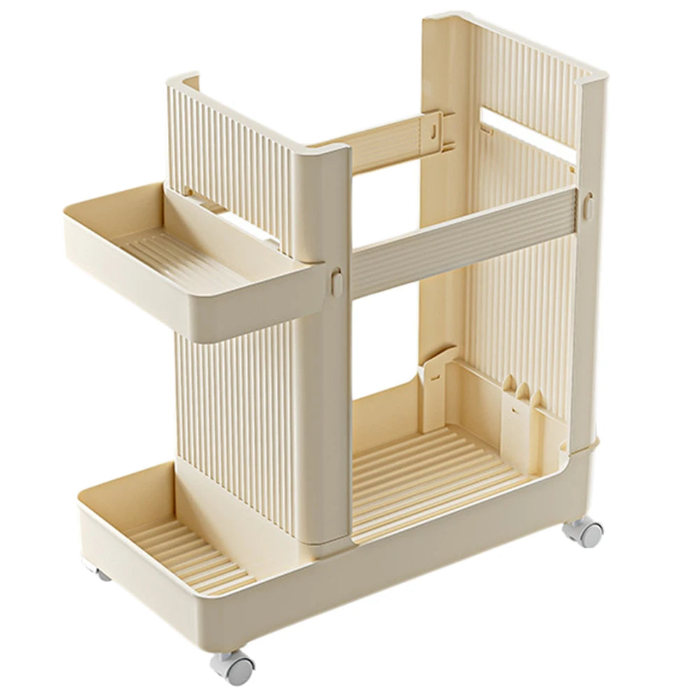 Large Capacity Sports Equipment Storage Rack with Wheels